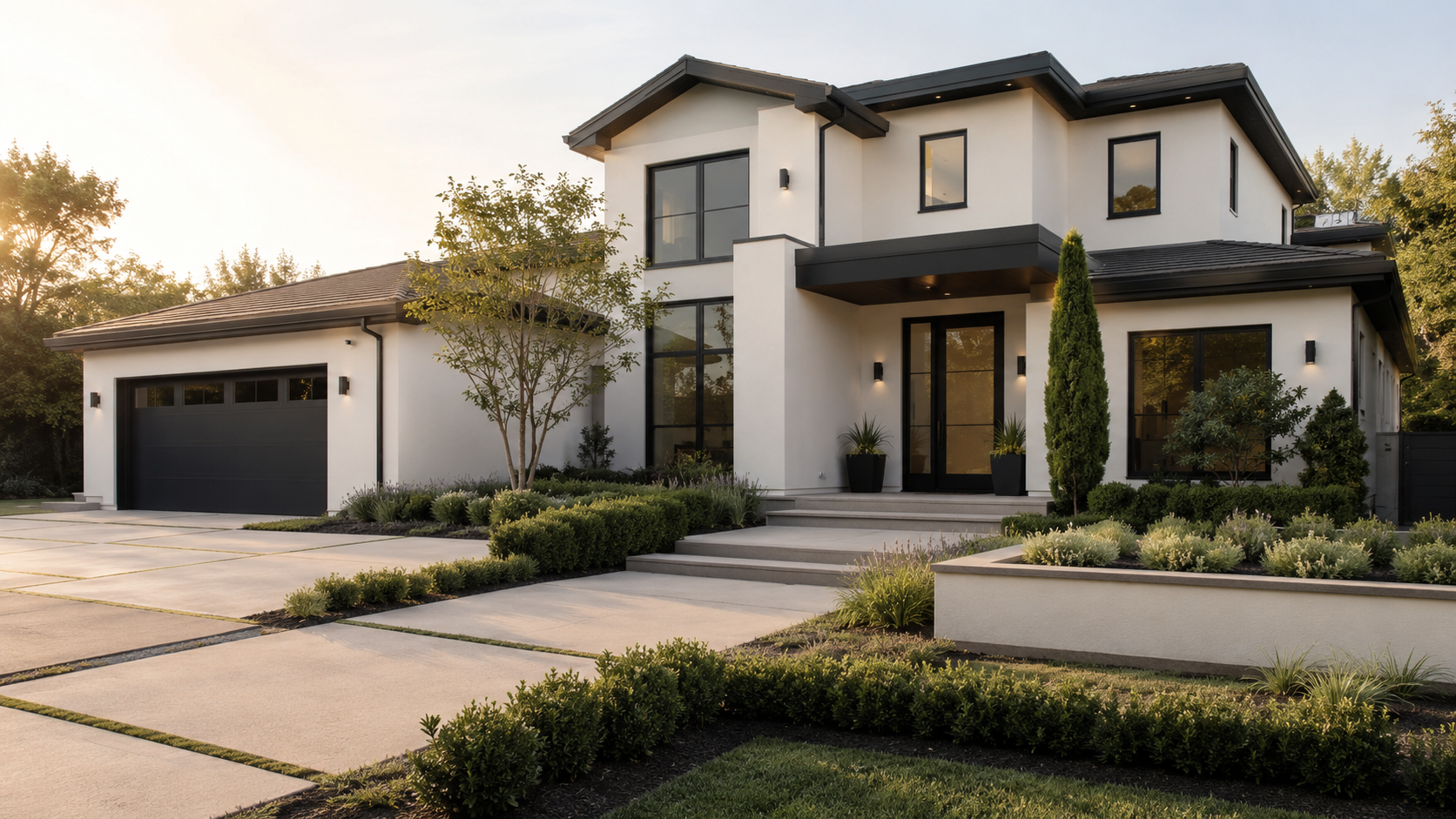Modern residential home